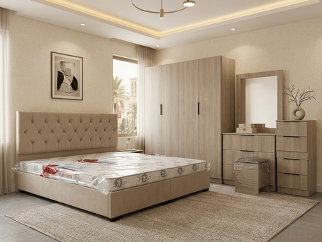 SAR 1550,  Bedroom Set Of 4 Door Wardrobe photo 3