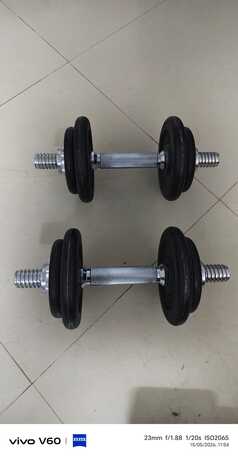 SAR 135,  Athletiq 20 Kg Dumbell Set photo 2