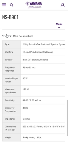 SAR 2800,  Yamaha Premium Bookshelf Speaker photo 3