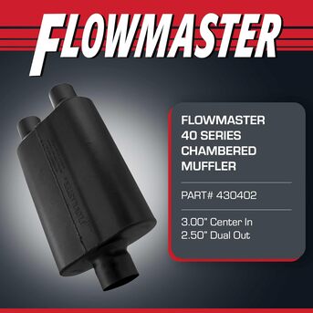 SAR 580,  Flowmaster 40 Series 430402 (NEW NOT USED STILL IN PACKAGE)