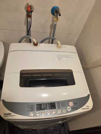 SAR 850,  Automatic Washing Machine In Very Good Working  Condition Selling Because Of Space Issue