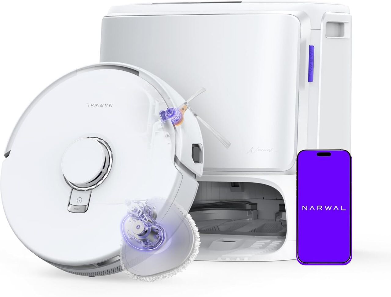 SAR 3499,  5th Generation (2026) Narwal Robot Vacuum And Mop Combo From Agent photo 2