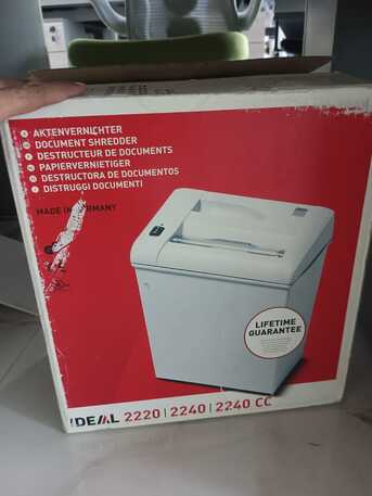 SAR 1400,  IDEAL 2220, 2240 & 2240 CC Paper Shredders For Sale. Excellent Condition, Heavy-duty Germa photo 1