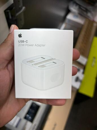 SAR 55,  Samsung 45W Adaptor, Apple 20W Adapter , Apple C2C Cable photo 2