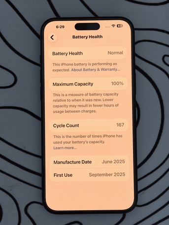 SAR 2900,  IPhone 16 Plus 128GB - Like New / 100% Battery Health