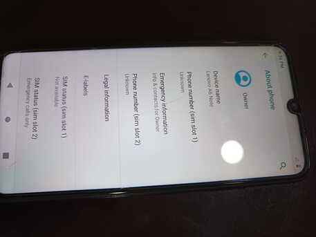 SAR 150,  Lenova A6 Note 32GB Internal Memory photo 1