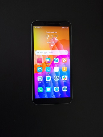 SAR 1,  Huawei Smart Phone Model Y5P Dual SIM In Excellent Condition For Sale