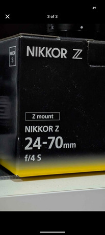 SAR 1600,  Nikon 24-70mm F4 Lens For Z Cameras -1600 SAR photo 2