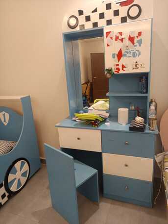 SAR 1200,  Two Kids Bed Set, Cupboard  And Study Table photo 3
