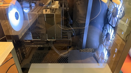 SAR 9500,  Gaming PC RTX 4070 + Ryzen 7 7800X3D + 64GB RAM + 2.5TB NVMe photo 1
