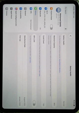 SAR 3600,  Ipad Pro 11 M5 photo 2