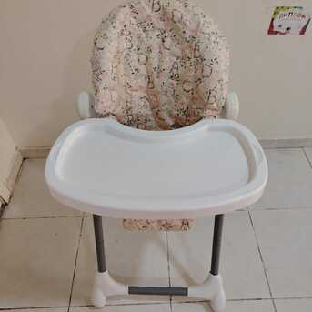SAR 60,  Adjustable Baby High Chair With Removable Tray photo 1