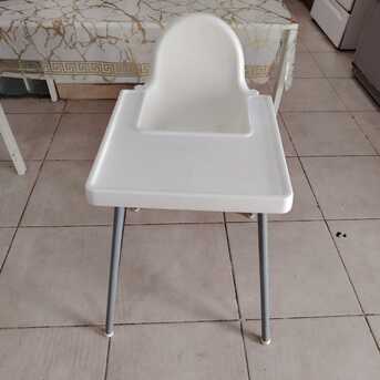 SAR 30,  Used IKEA Baby High Chair With Tray photo 1