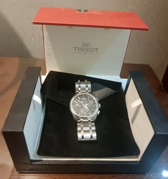 SAR 700,  Authentic Tissot 1853 Couturier Chronograph With Box - For Best Offer photo 2