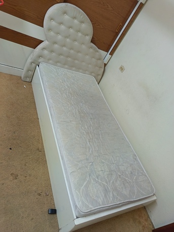 SAR 150,  Single Cot With Medicated Mattress photo 1