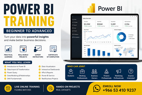 Power BI Training In Riyadh | Beginner To Advanced photo 1