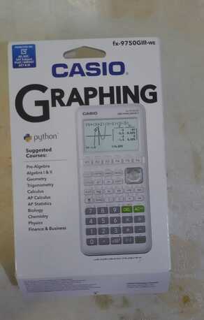 SAR 280,  New Casio Fx-9750 GIII Graphing Calculator For Sale== photo 2