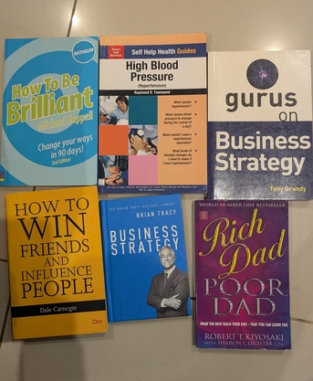 SAR 70,  Self Help Books - How To Be Brilliant- Rich Dad Poor Dad photo 1