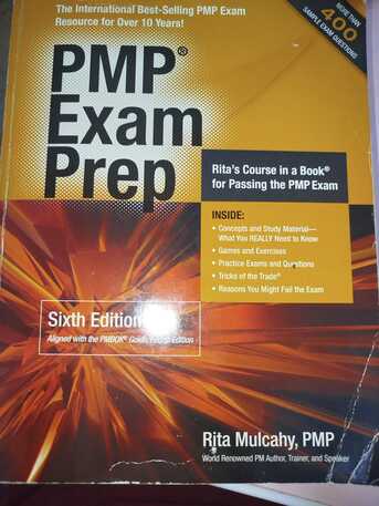 SAR 30,  PMP Books For Sale -Good Condition photo 1