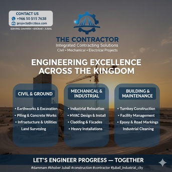THE CONTRACTOR Integrated Contracting Solutions Civil Mechanical And Electrical Projects.! photo 1