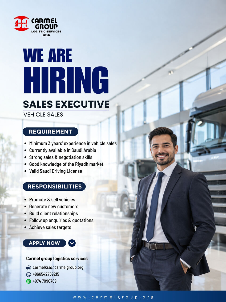 SALES EXECUTIVE-VEHICLE SALES photo 1