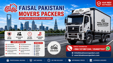 FAISAL MOVERS, PACKERS & CLEANING Pest Control, House Shifting, Office Relocation Serving photo 1