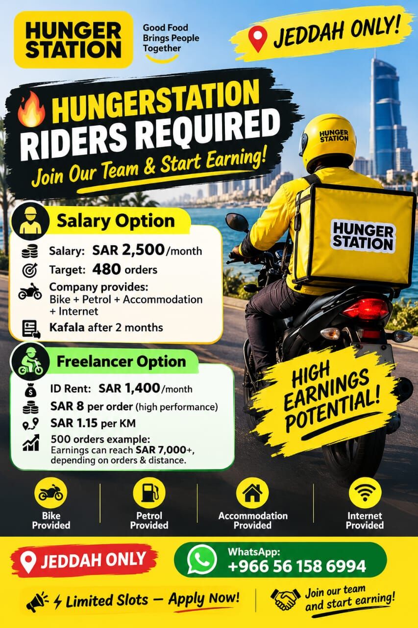 Bike Hungersation Salary And Car Freelancer Available Now Salary On Time photo 1