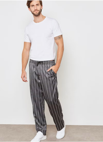 SAR 40,  New Men Striped Sweatpants