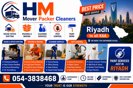 ;&;HM Mover Packer Cleaners House Office Shifting ;&;Pest Control Paint Work Best PRICE;&; photo 1