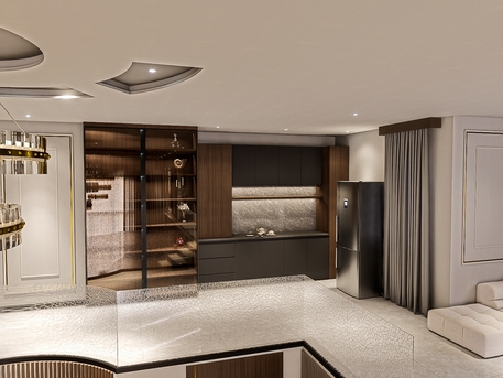 Interior Design #Majlis #TVwall #mediawall #Bedroom #Living #Dining photo 2