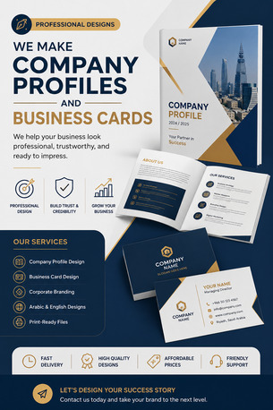 Professional Company Profile And Business Card Design photo 2
