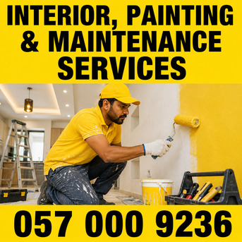 ✅✅✅ INTERIOR, PAINTING & MAINTENANCE SERVICES RIYADH – ✅ 057 000 9236 ✅✅✅ photo 1
