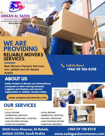 ALSADIQ PACKERS & MOVERS Furniture Dismantle Fitting With Professional Team&storage Also photo 1
