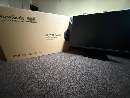 SAR 285,  Viewsonic VA2732-h 27inch Full HD Monitor photo 1
